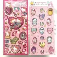 正規品‼️サンリオキラキラジュエルシールストーンシール2種類セット