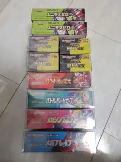 ポケモンカード　BOXまとめ売り10点　シュリンク付き