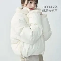 ボア ダウンジャケット