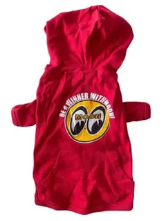 小型犬用　ムーンアイズ　犬用パーカー フード付き