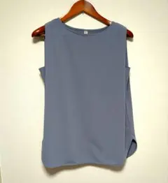 UNIQLO ノースリーブ Lサイズ 薄紫色のサムネイル