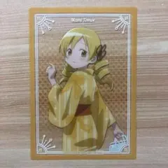 魔法少女まどかマギカ 極楽湯 RAKU 非売品 特典　クリアカード 巴マミ