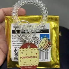 ポムポムプリン ロッカーキー風キーホルダー