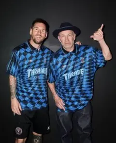 メッシ着用品 adidas x Thrasher AFA Jersey XL - メルカリ