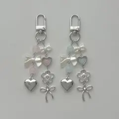 【498】ビーズキーホルダー y2k コレクトブック 2点セット