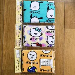 むねぴー様リクエスト　サンリオ　タオル　 おえかきさん　袋入りタグ付きの正規A品