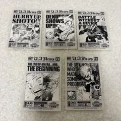 【限定値下】ヒロアカ原画展　来場者特典　ステッカー　全種セット　爆轟　緑谷　轟