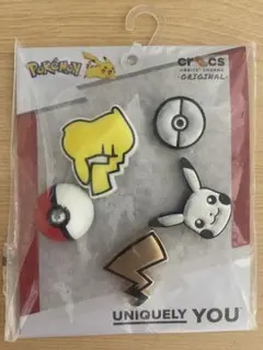 crocs ジビッツ チャーム　ポケモン5個セット