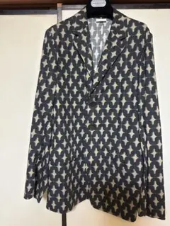 DRIES VAN NOTEN テーラードジャケット 総柄 サイズ46のサムネイル