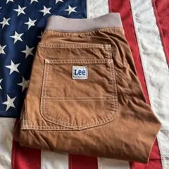 Lee イージー ワークパンツ カーゴパンツ ブッシュパンツ M ブラウン