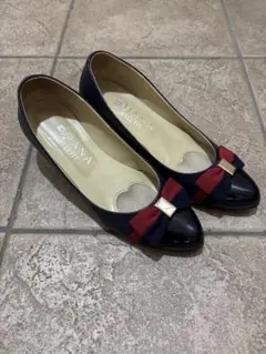 【美品】ダイアナ　ウエッジソール　　パンプス　22.5cm