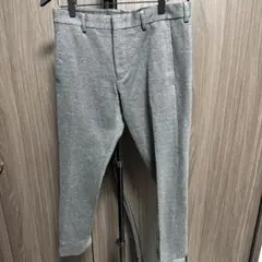 PT TORINO EPSILON グレー スラックス リブ付き裾