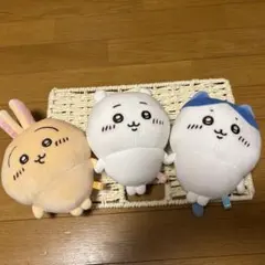 ちいかわ・ハチワレ・うさぎぬいぐるみ3点セット