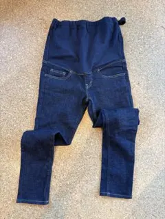 無印良品　マタニティ スキニーデニムパンツ XSサイズ