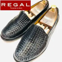 ★超美品★定価26400円！リーガル REGAL スリッポン メッシュ 25.5