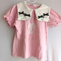 My Melody 襟付きTシャツ 110cm ピンク　サンリオ