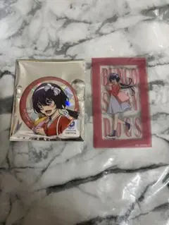 文豪ストレイドッグス　缶バッジ　アクリルカード　鏡花