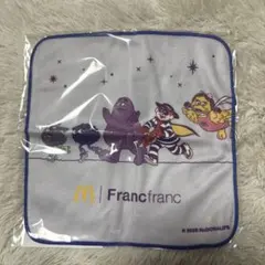 マクドナルド Francfranc ハンドタオル 2026 パープル