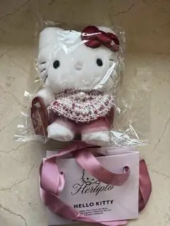 HLT x Hello Kitty Plush Charm red