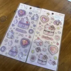 Sanrio キラキラジュエルシール　チャーミーキティ　シュガーバニーズ