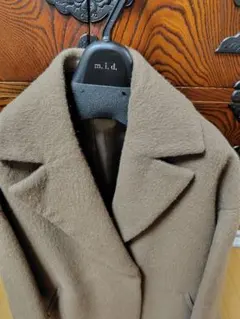 お値下げします。m.i.d. ブラウン チェスターコート