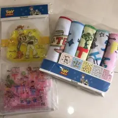 コラボ⭐️ トイストーリー 3coins 保冷剤 キッチンクロス ピンク