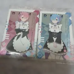 【新品】Re:ゼロから始める異世界生活 リゼロ ウエハース　カード レム　ラム