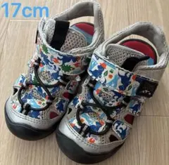 ムーンスター　17cm サンダル　恐竜