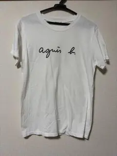 agnis b. ホワイト Tシャツ