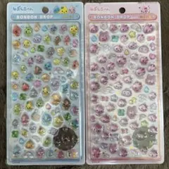 しずくちゃんボンボンドロップミニ シール 2シートセット