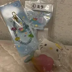 サンリオ 当たりくじ ハローキティー ミラー・クリアバッグ
