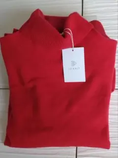 ⭐️新品⭐️ UNIQLO カシミヤ タートルネック セーター 赤 Lサイズ