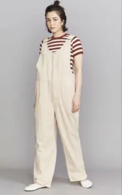 UNITED ARROWS コットンデニム オーバーオール -ウォッシャブル