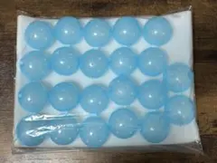 ガチャガチャ★空カプセル★ノンセパレート★11個セット★水色★寒色