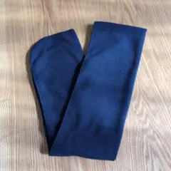 ネイビー フリース マフラー ロング