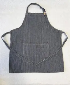 キッズ用ヒッコリーエプロンストライプエプロン