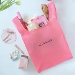 ゼクシィ　6月号　付録　ジルスチュアート　エコバッグ　レザー調ポーチ