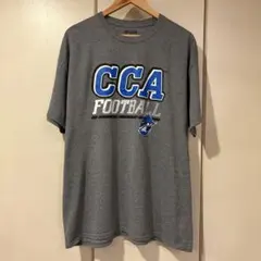 【アメリカ古着】 CCA FOOTBALL アメフト チームTシャツ カレッジT