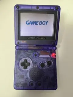 ゲームボーイアドバンスSP クリアパープル