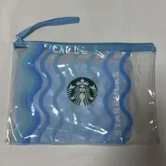 非売品 海外限定 スターバックス 青系 ポーチセット 未使用
