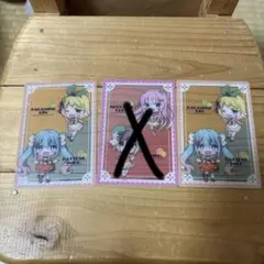 フリューくじ　初音ミク　クリアカード