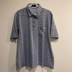 RICH HOUSE チェック半袖シャツ Lサイズ