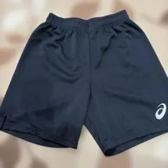 asics バレーボールパンツ ブラック 160