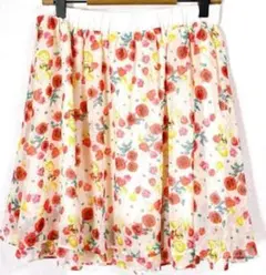 BANNER BARRETT　シフォン系花柄かわいいミニスカートのサムネイル