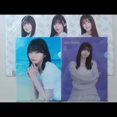 岡本姫奈 小川彩 菅原咲月 クリアファイル 11th 13th 乃木坂46
