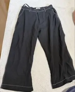 WEGO ワイドパンツ ブラック Mサイズ