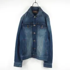 G2772*EDWINエドウィン☆503☆デニム☆ジャケット☆Gジャン☆青ブルー