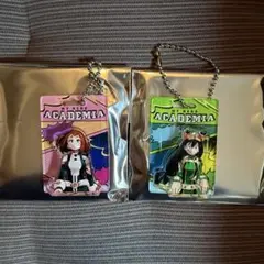 パッケージ風キーチェーンコレクション　麗日お茶子&蛙水梅雨