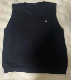 XLARGE　エクストララージ　ニット　ベスト　M　紺色のサムネイル