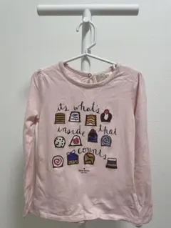 期間限定【美品】kate spade 長袖カットソー 110cm